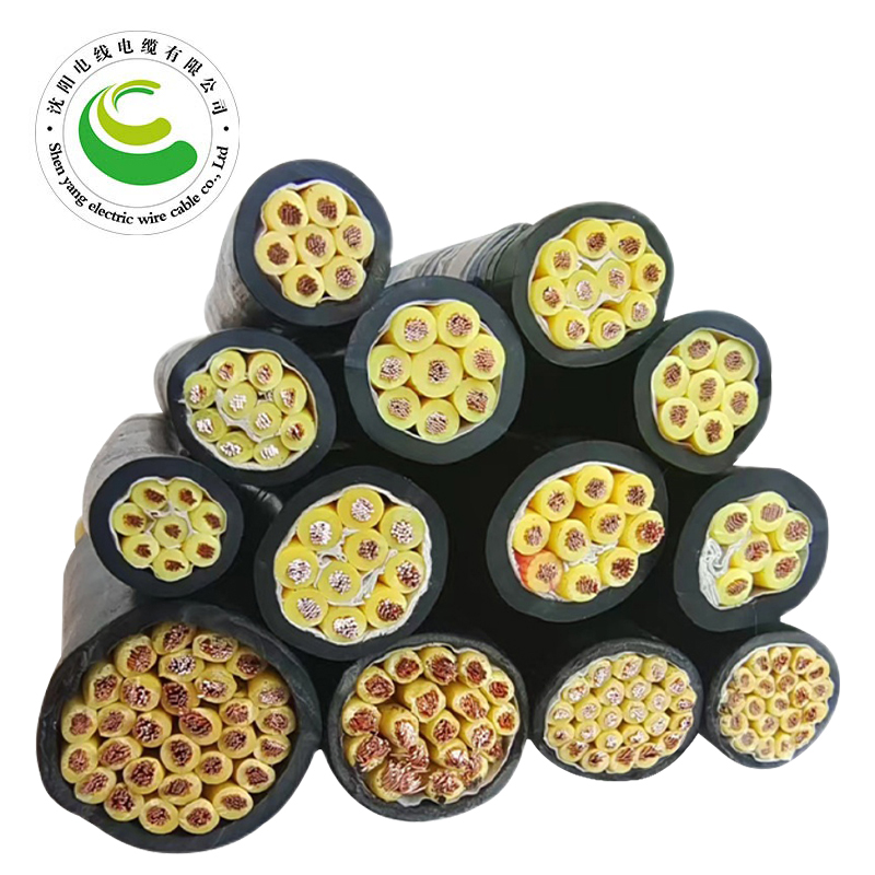 10芯  ZR-YJV 10*0.5mm?--10*2.5mm? 铜芯聚氯乙烯绝缘聚乙烯护套节造软电缆  铜芯电缆