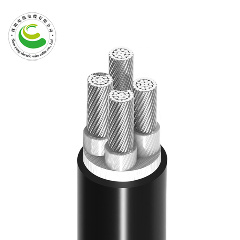 4芯  ZR-YJLV  4*10mm?--4*300mm? 铝芯交联聚乙烯绝缘聚氯乙烯护套电力电缆 铝芯电力电缆
